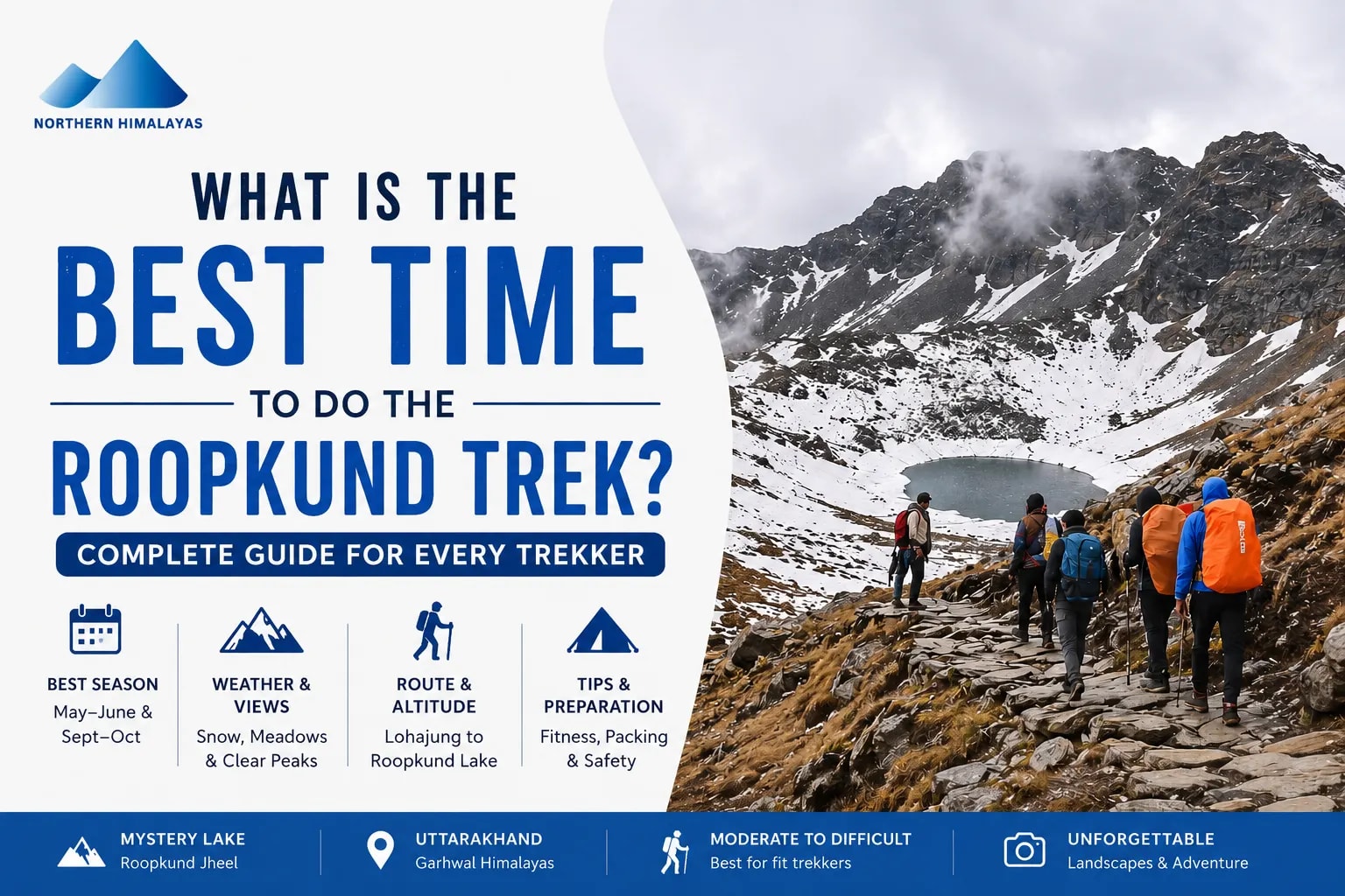 What is the best time to do the Roopkund trek? - Northern Himalayas Blog