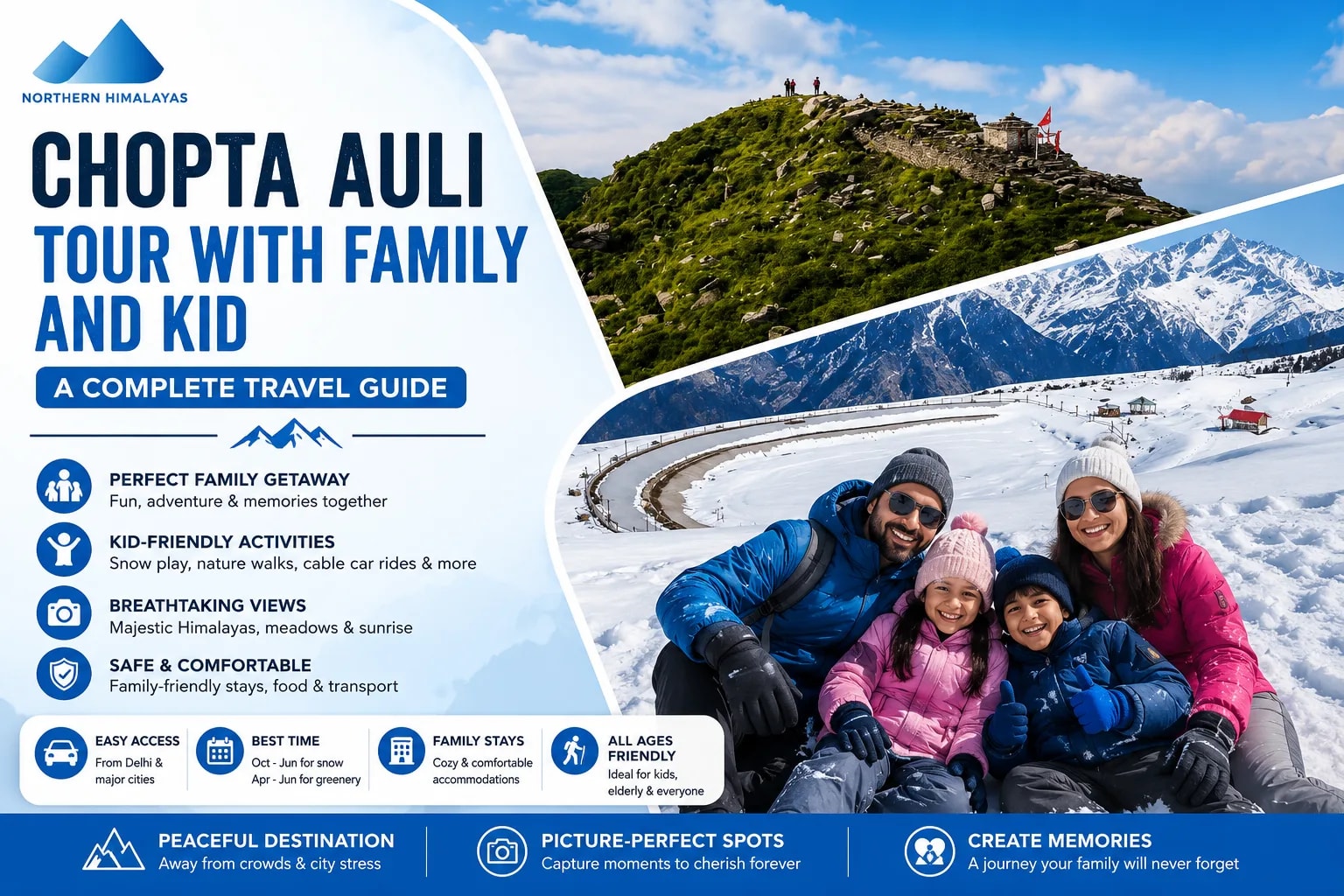 chopta auli tour with family and kid